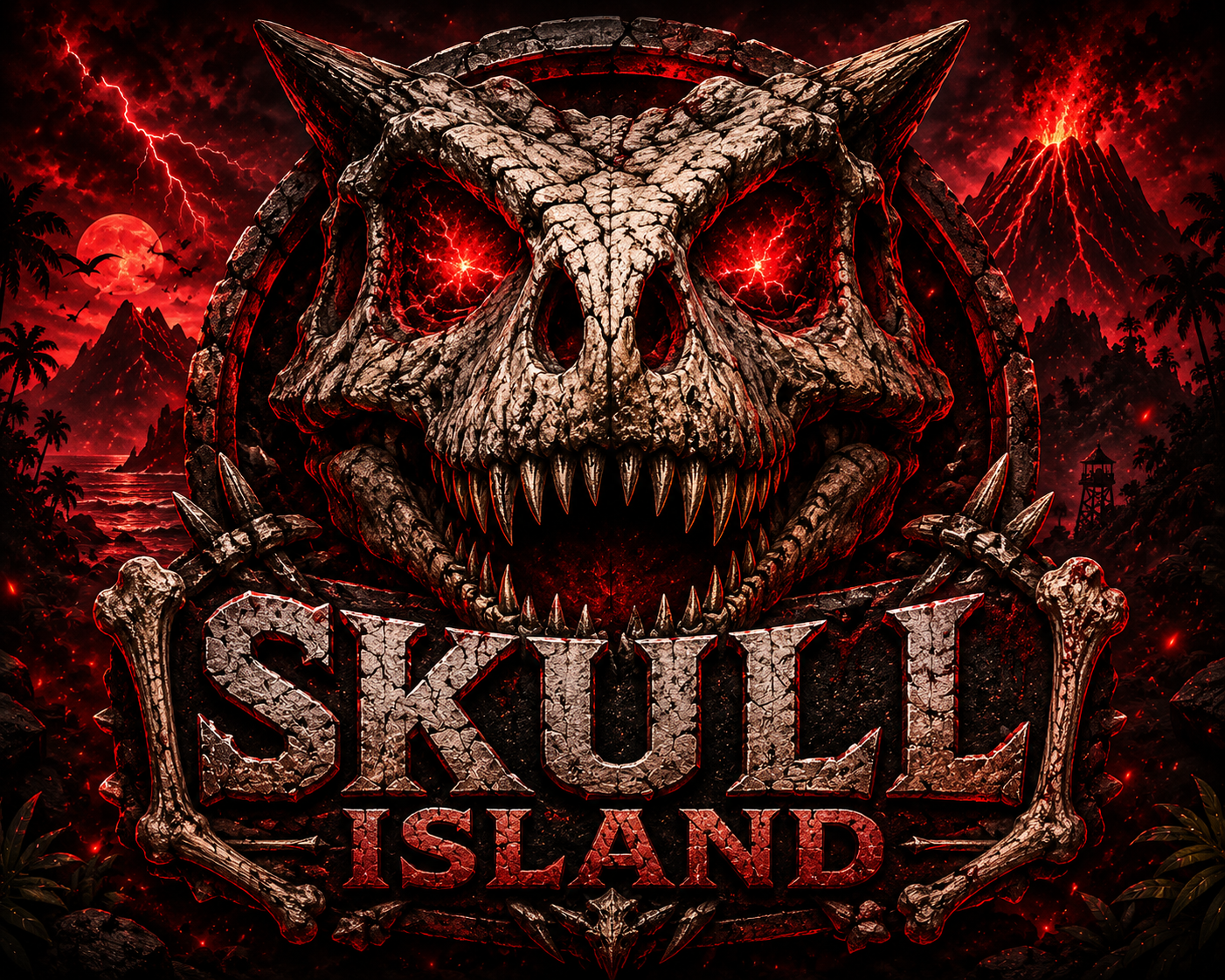 Skull Island Logo